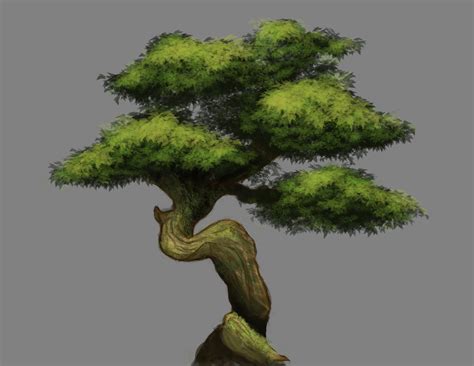 Artstation Tree Digital Painting