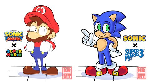 Mario And Sonic Art Style Swap Not Mine Rmario
