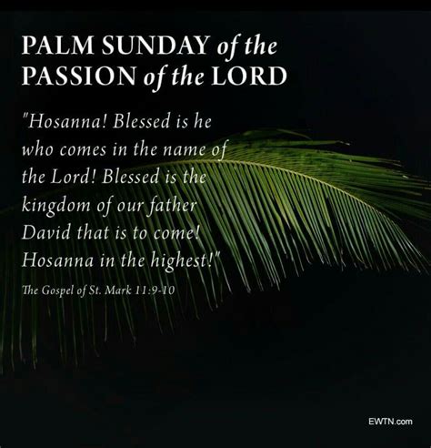 Pin By Savio On Lent And Easter Hosanna In The Highest Palm Sunday