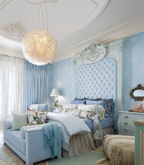 Lori Morris Design Blue Luxury Bedroom