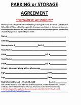 Images of Storage Rental Unit Agreement