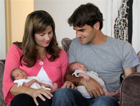 Roger federer and his wife, mirka, described themselves as incredibly happy after having their second set of twins. 12 curiosities you didn't know about Roger Federer