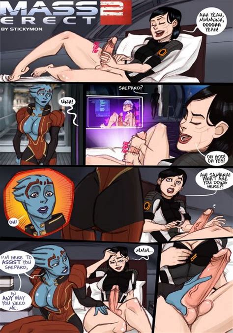 Mass Erect Stickymon Mass Effect Porn Cartoon Comics