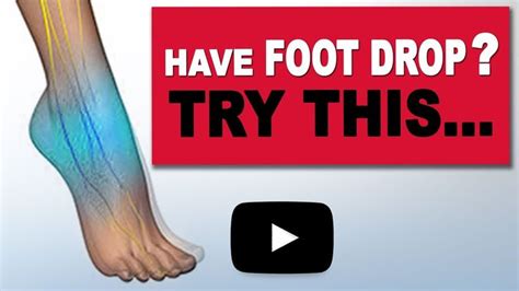 Try This Stretch For Foot Drop Seated Calf Stretch Youtube Foot