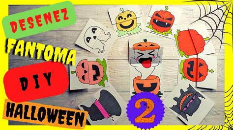 🎃👻🦇 Diy De Halloween Nr29 Desenez Fantoma In Dovleac Invata Cum