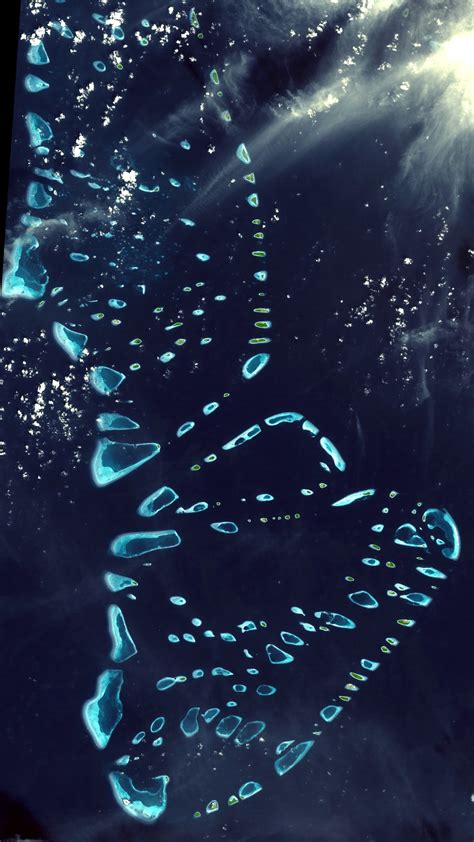 Wallpaper Illustration Reflection Blue Underwater Maldives
