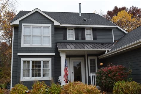 James Hardie Siding Iron Gray Eagan Mn Traditional Exterior