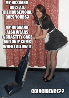 Chastity Sissy Husband Captions