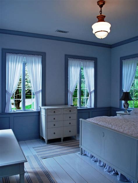 20 gray beds in beautifully designed bedrooms. Best Blue Bedroom with Painted Wood Flooring Design Ideas ...