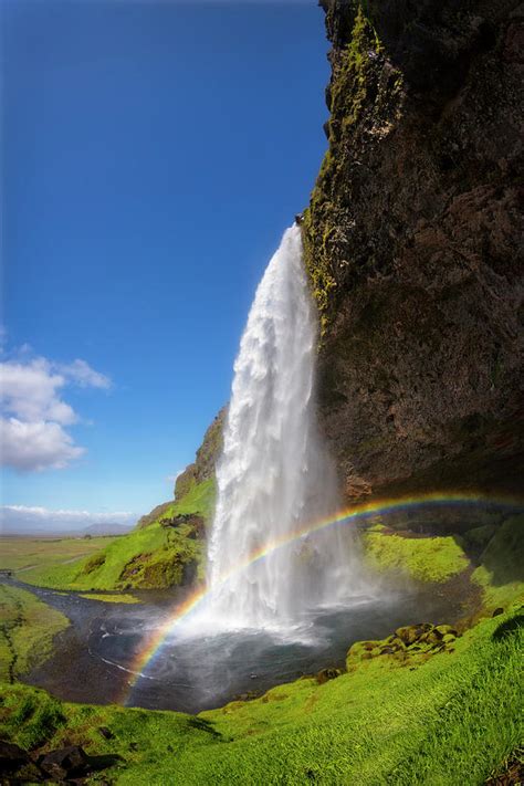 Icelandic Waterfall Photograph By Debra And Dave Vanderlaan