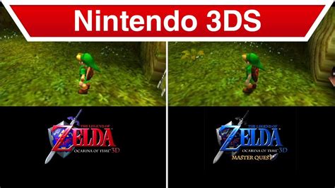 Para mas contenido descargable dale like y suscribete. Nintendo 3DS - The Legend of Zelda: Ocarina of Time 3D Master Quest Trailer - YouTube