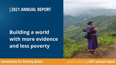 2021 ipa annual report innovations for poverty action