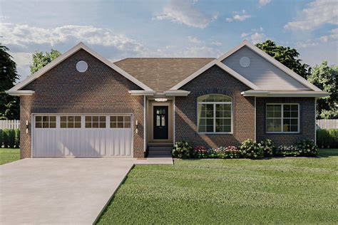 Simple Single Story Home Plan 1550 Sq Ft 62492dj Architectural