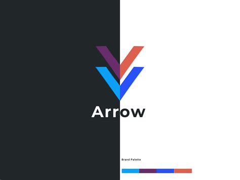 Arrow Modern Logo Design By Jaber Logo Designer On Dribbble