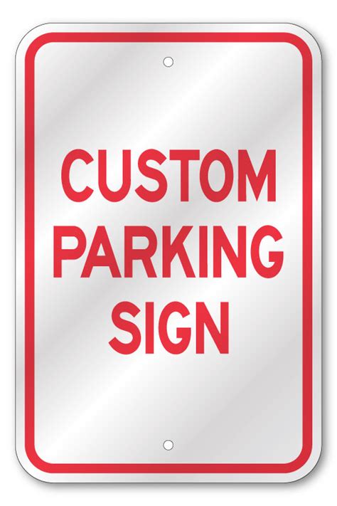 Custom Worded Sign Outdoor Reflective Aluminum 80 Mil Thick 12 X 18