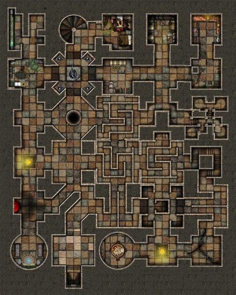 Pin By Logan Shen On Project Dungeon Fantasy City Map Pathfinder