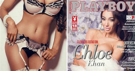 Bulging Boobs And Lace Lingerie Chloe Mafia Teases More Playboy Snaps