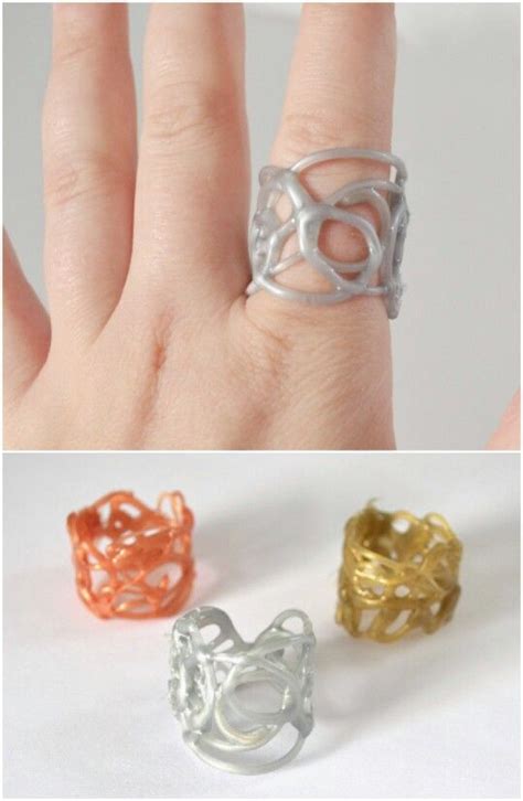 28 Hot Glue Rings Will Impress And Delight Crafts With Hot Glue Hot