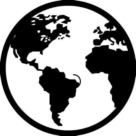 Earth Globe Tool Vector Svg Icon Svg Repo