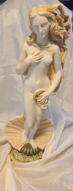 VINTAGE BIRTH OF Goddess APHRODITE Venus Nude Female Statue Sculpture