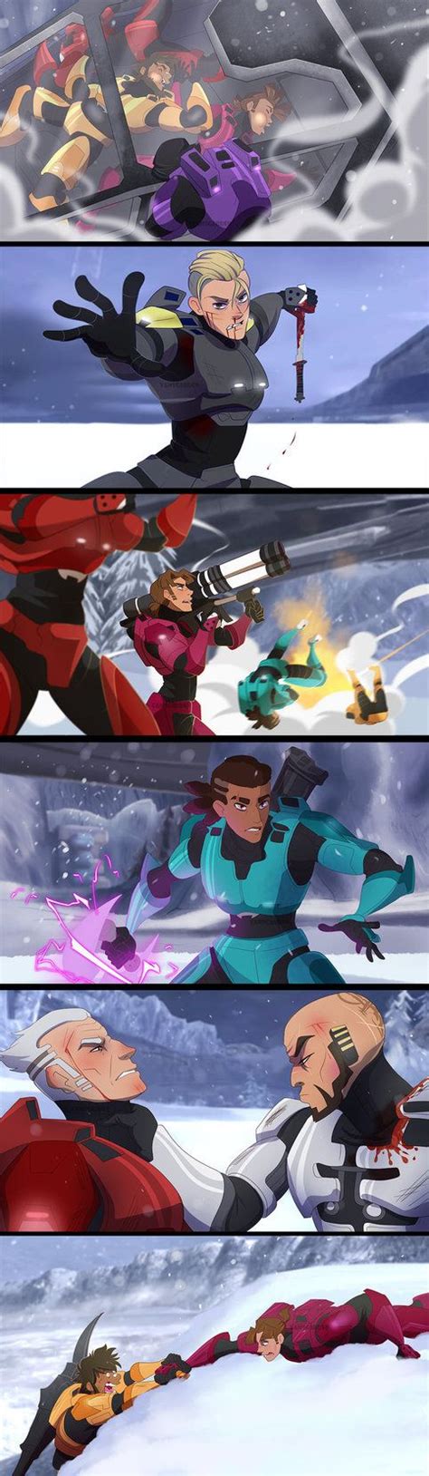Red VS Blue Screenshots Redraws By YAMsgarden On DeviantArt Red Vs Blue Characters Red Vs