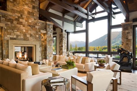 It may be interior design 101, but if you have a. 17+ Chalet Living Room Designs, Ideas | Design Trends ...