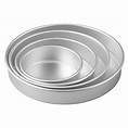 Wilton Round Cake Pans, 4 Piece Set for 6-Inch, 8-Inch, 10-Inch and 12 ...