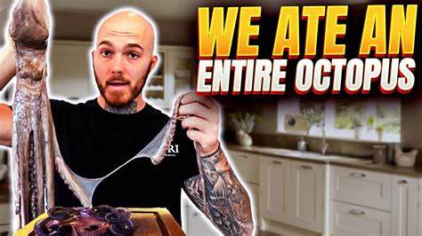 Eating A Whole Octopus Watch Our Taste Test Reaction And Review