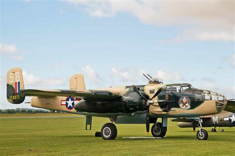 North American Mitchell B 25 Flying Warbirds