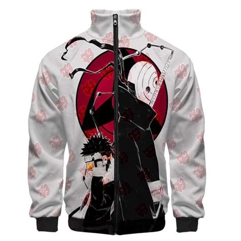 Uchiha Obito Sharingan Style Naruto Sweatshirt Akatsuki Clouds Jacket
