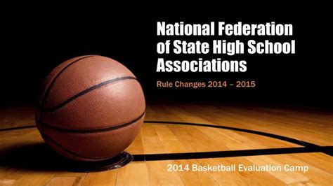 Ppt National Federation Of State High School Associations Powerpoint