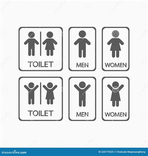 man and lady toilet icon people sex restroom stock vector illustration of door girl