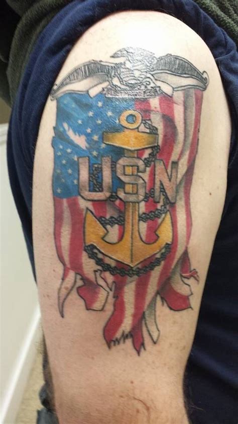 Navy Chief Anchor Tattoo