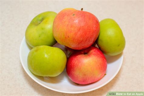3 Easy Ways To Eat An Apple With Pictures Wikihow