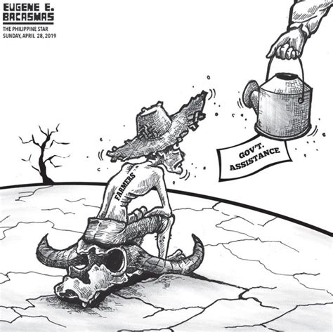 Editorials Cartoons Manila Another Blow For Farmers Aseanews
