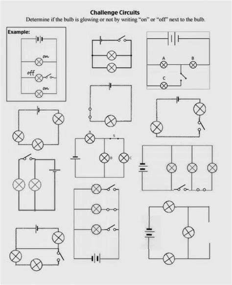 Series And Parallel Circuit 2 Worksheet Live Worksheets