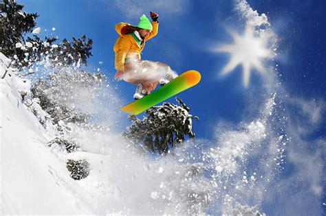 Images Man Sport Winter Snowboarding Snow Jump