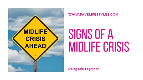 Signs Of A Midlife Crisis Fave Lifestyles