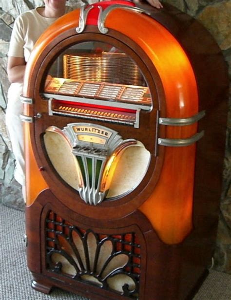 Art Deco Juke Box Jukebox Jukeboxen Houtsnijwerk