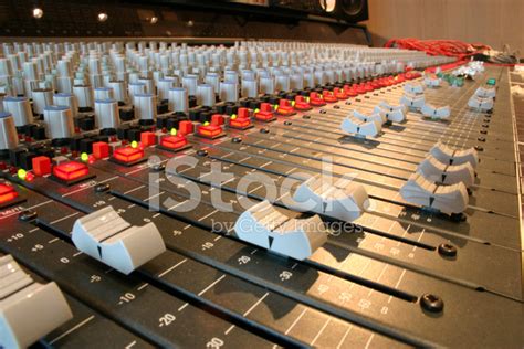 Mixing Board Stock Photo Royalty Free Freeimages
