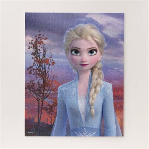 Frozen 2 Elsa Lead With Courage Jigsaw Puzzle Jigsaw