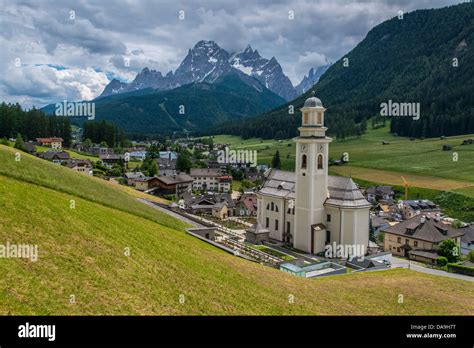 The Mountain Village Of Sesto Sexten Pusteria Valley Dolomites South