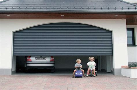 Sectional Garage Door Vidok Roll Up Aluminum Polyurethane Foam