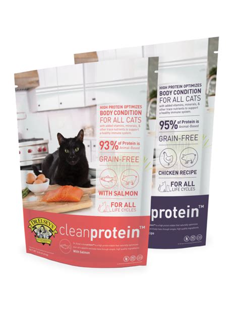 Live food and frozen food; Dr. Elsey's cleanprotein™