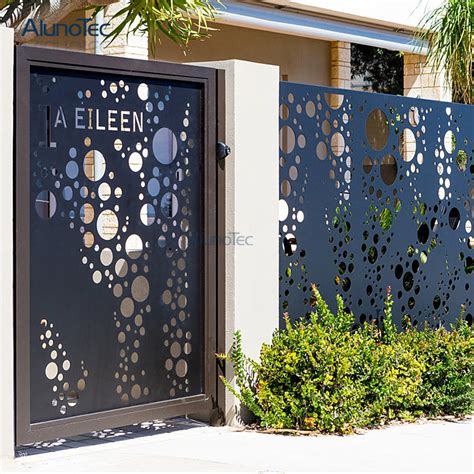 China Outdoor Aluminium Decorative Laser Cut Panel Metal