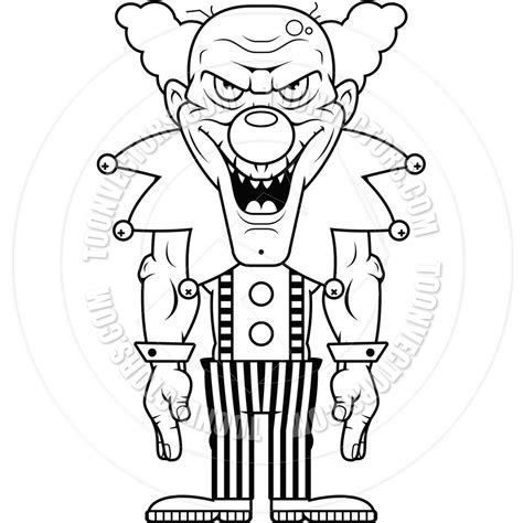 Clown Cartoon Drawing at GetDrawings | Free download