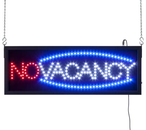 Vacancy Led Sign Adjustable Vacancyno Vacancy Animation