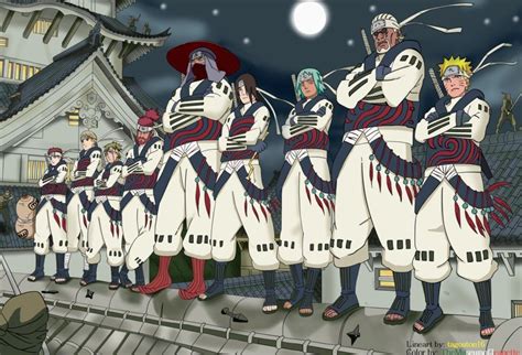 The Eight Jinchuuriki Naruto Shippuden Anime Anime Naruto Naruto