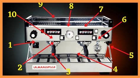 Learn 10 Espresso Coffee Machine Parts Names And Their Functions To