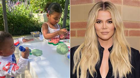 Khloé Kardashian's Daughter True Attends 'First Day of Preschool' from Home with Cousins 